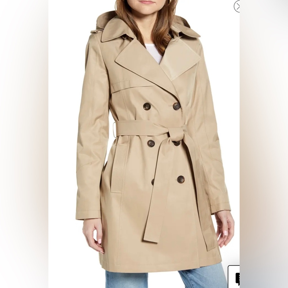 Hooded Trench Coat | Halogen